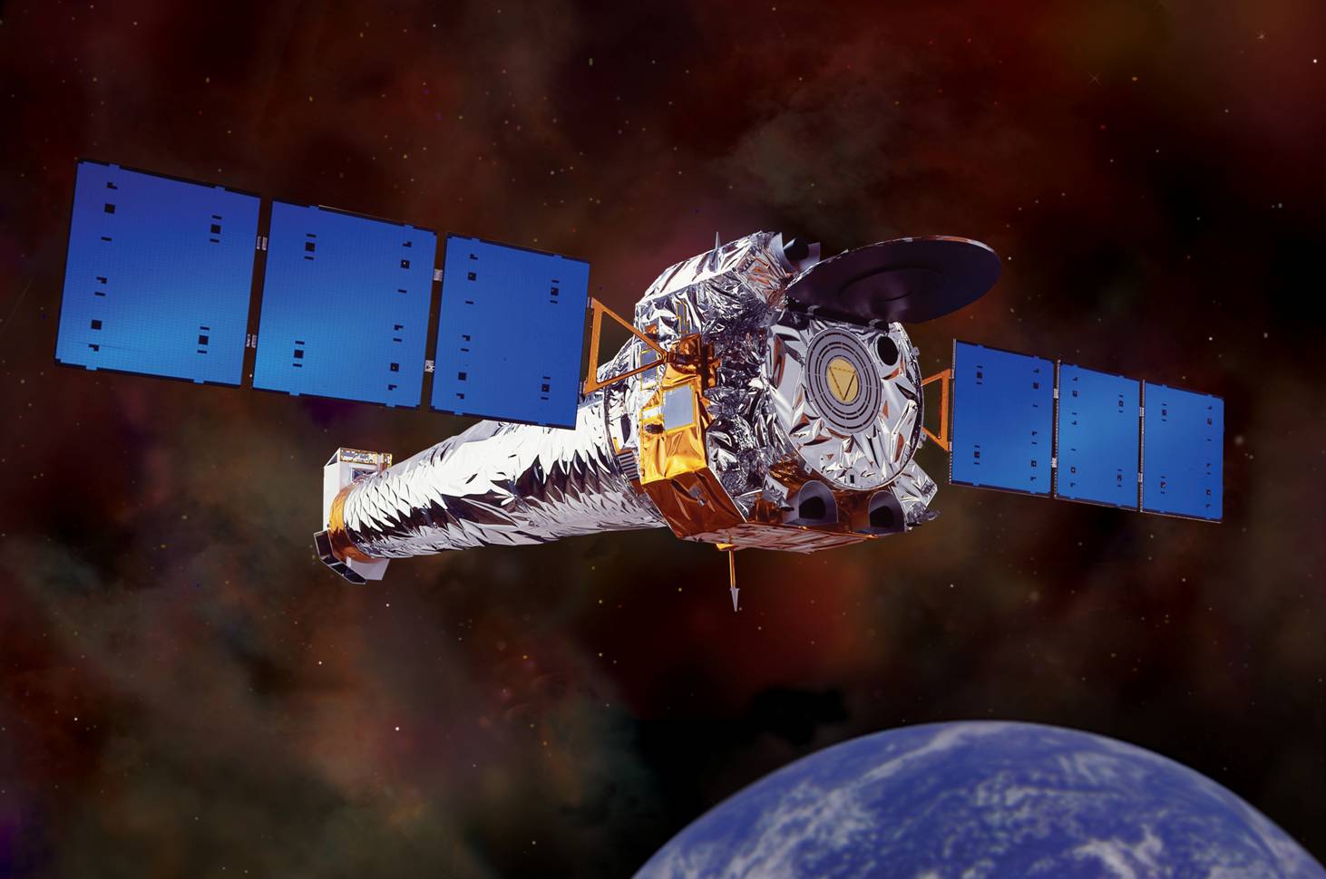 NASA image of Chandra space telescope posted on AmericaSpace « AmericaSpace