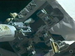 The Canadian Space Agency's Dextre robotic arm on the International Space Station has successfully completed the first experiment under the Robotic Refueling Mission. Photo Credit: NASA / CSA