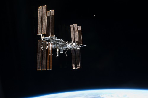 NASA photo of International Space Station taken by the crew of STS-135. Posted on AmericaSpace