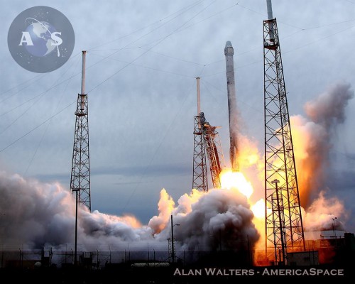 SpaceX's CRS-3 mission begins on Friday, April 18, with its launch from Cape Canaveral Air Force Station's SLC-40. Photo by Alan Walters/AmericaSpace. 