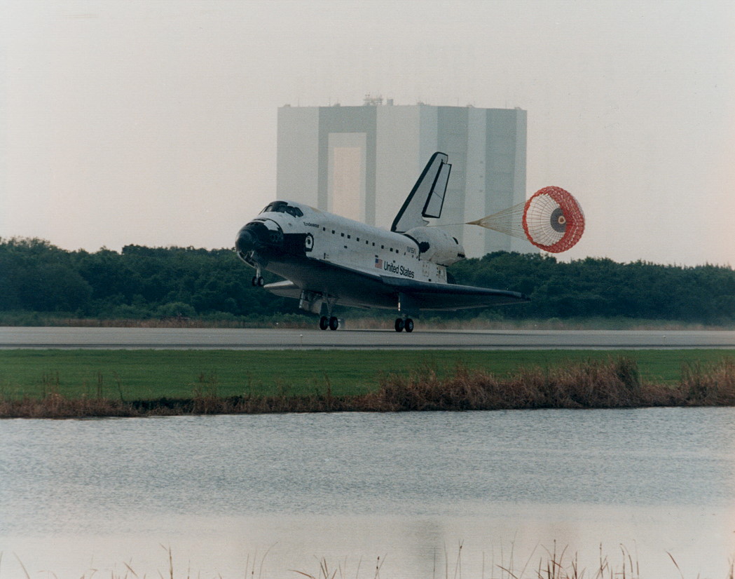 Image result for sts-77 landing
