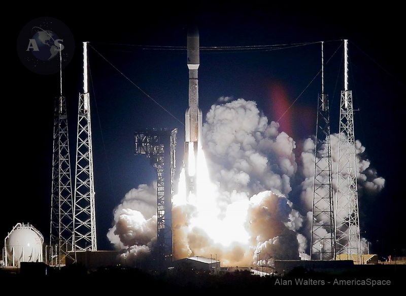 Atlas V Soars Under Darkness Atlas V Soars Under Darkness