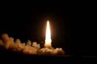 AmericaSpace photo of the launch of Orbital Science's Corporation Minotaur V from Wallops Flight Facility with NASA LADEE spacecraft photo credit Mark Usciak.JPG