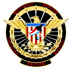 It became a staple of each Department of Defense mission for a patriotic crew patch, with little indication as to its primary objective. Image Credit: NASA
