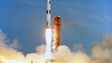The launch of Apollo 11. Photo Credit: NASA