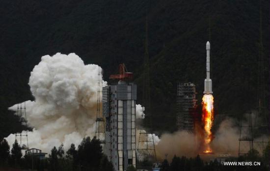 Apstar Chinese Long March 3B Launches French Built APT Apstar 7 Satcom ...