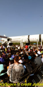 The awards ceremony was held in the rocket garden at the Kennedy Space Center Visitor Complex. Photo Credit: Julian Leek / Blue Sawtooth