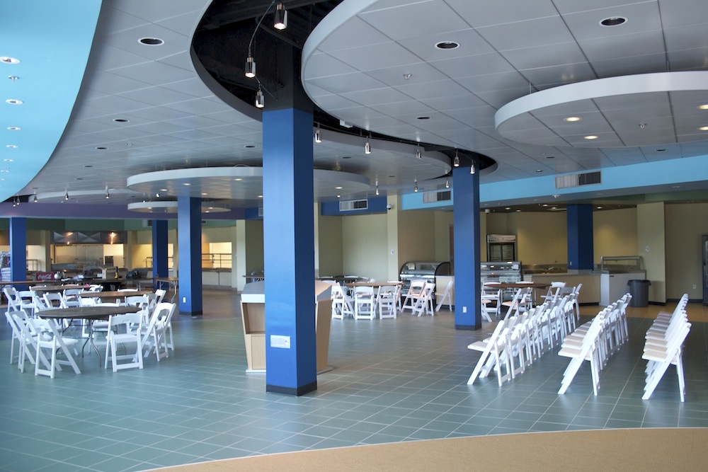 INFINITY Science Center food court « AmericaSpace