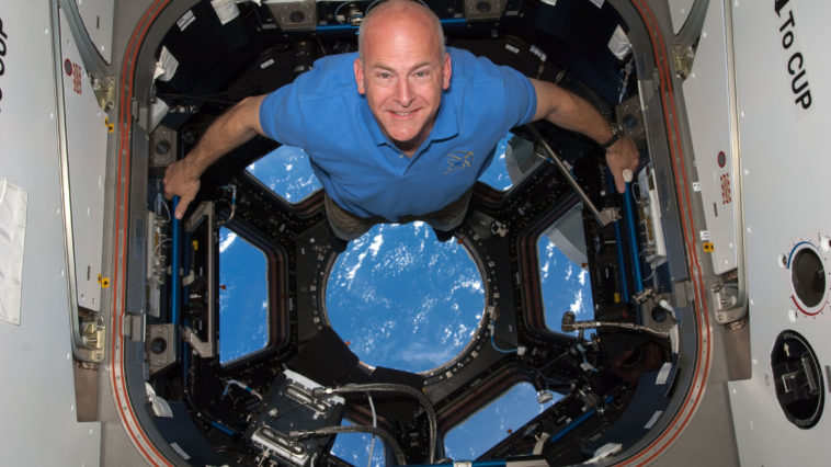 Alan Poindexter inside the Cupola onboard the International Space Station during shuttle Discovery's STS-131 mission - which he commanded - in 2010. Photo Credit: NASA