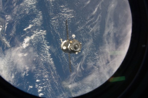 For more than three decades, Progress has provided indispensable cargo delivery services to four space stations: Salyut 6, Salyut 7, Mir and the ISS. Photo Credit: NASA