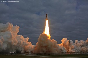 Endeavour on her final launch, STS-134. Photo Credit: Mike Killian / AmericaSpace Endeavour on her final launch, STS-134. Photo Credit: Mike Killian / AmericaSpace