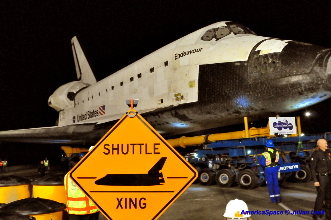 AEG Issues National Challenge for Endeavour Donations « AmericaSpace