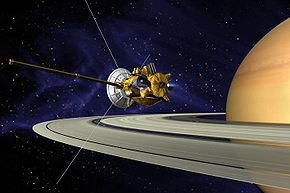The Cassini spacecraft arrived in orbit around the planet Saturn in 2004. Since that time it has revolutionized our understanding about the Saturnian system. Image Credit: NASA / JPL