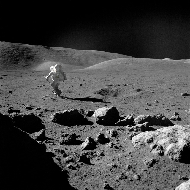 As Project Apollo wore on, the intensity of lobbying by the scientific community to get geologist-astronaut Jack Schmitt to the Moon increased. Originally assigned to the Apollo 15 backup crew, Schmitt might have flown Apollo 18, prior to a sweeping cancelation of the final missions in the program. Photo Credit: NASA