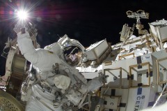 Suni Williams became the first American woman to spend both Christmas and New Year away from Earth in 2006-07. Photo Credit: NASA