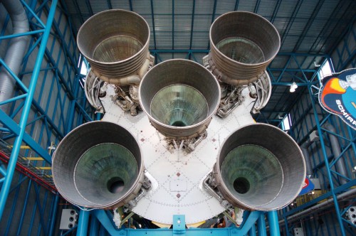 Could engineering secrets pulled from the powerful F-1 engine help power NASA's future human space flight ambitions? Photo Credit: Jason Rhian / AmericaSpace