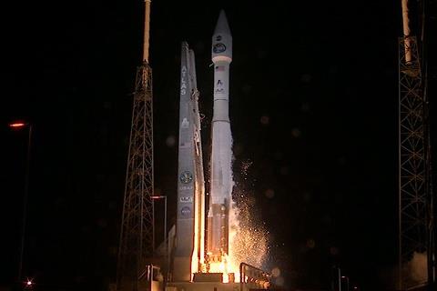 Launched in January 2013, TDRS-K was the first member of the third generation of Tracking and Data Relay Satellites. The scheduled January 2014 flight of TDRS-L will bolster the network's capabilities. Photo Credit: NASA / ULA