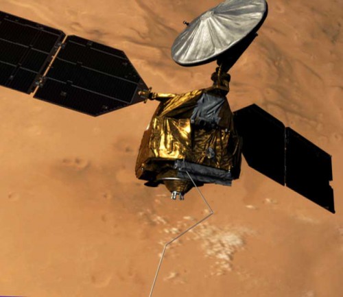 NASA's MRO spacecraft arrived at Mars in 2006 and has provided new details about Red Planet. Image Credit: NASA