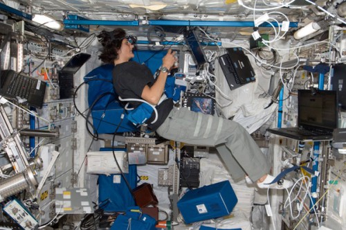 Sunita Williams became the first American woman to spend New Year in space. Photo Credit: NASA