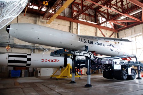In this image a few of the numerous launch vehicles, spacecraft and various other equipment used to conduct the business of space flight are visible, highlighting the vast array of artifacts within Hangar R. Photo Credit: Jason Rhian / AmericaSpace