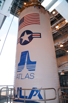 The Centaur upper stage carries much of the Atlas V's avionics and flight support equipment. Photo Credit: NASA/ULA