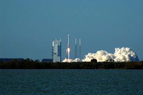Glorious view of the SBIRS GEO-2 liftoff. Photo Credit: Jason Rhian / AmericaSpace