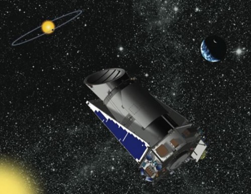 The Kepler Space Telescope is finding more and more planets that could have suitable habitats for life. Image Credit: NASA