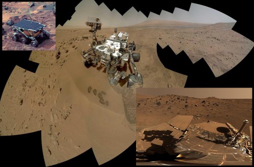 The Curiosity rover on Mars has found compelling evidence that the Red Planet could have once supported life. However, it was a long road that led to Curiosity's capabilities and it all began with Sojourner. Image Credit: NASA
