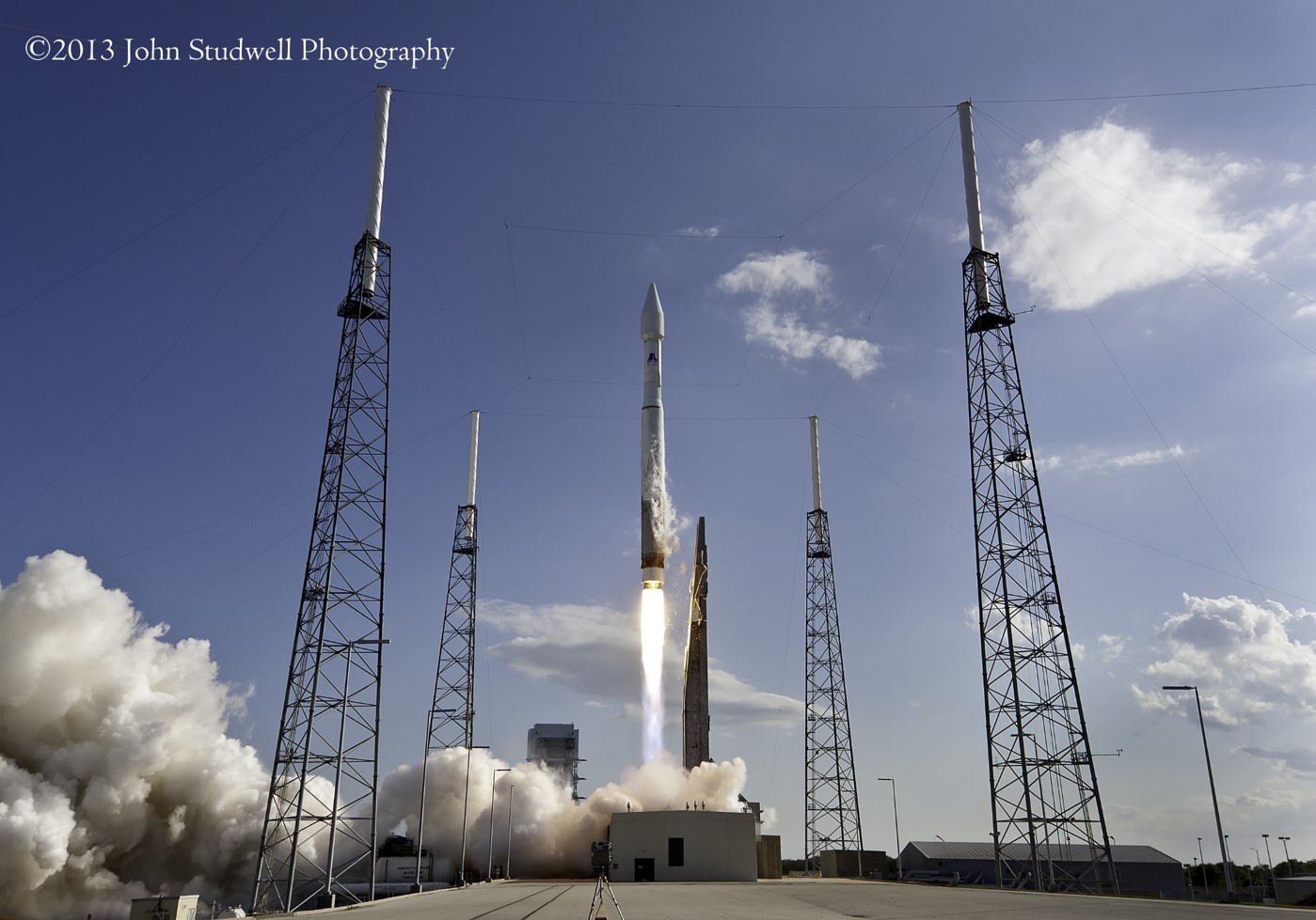 A ULA Atlas V rocket launching SBIRS GEO 2. Photo Credit: John Studwell / AmericaSpace