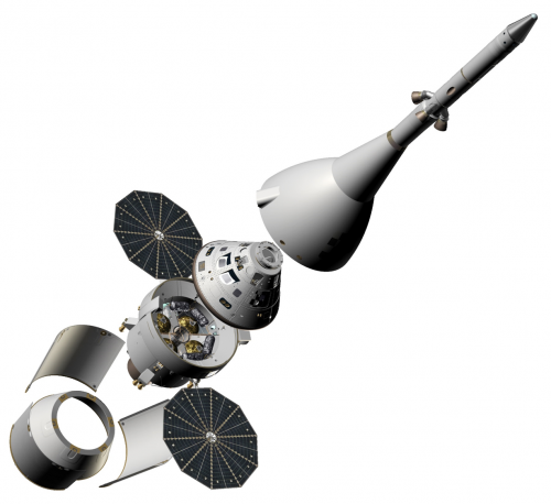NASA image of the Orion Multi Purpose Crew vehicle MPCV spacecraft. Posted on AmericaSpace Image Credit: NASA