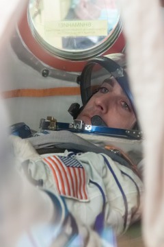 Cassidy participates in a Soyuz training exercise, ahead of his launch in March 2013. Photo Credit: NASA