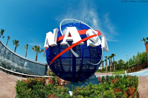 Today's ceremony was held at the Kennedy Space Center Visitor Complex, which held a number of other events to commemorate the occasion. Photo Credit: Jeffrey J. Soilliere