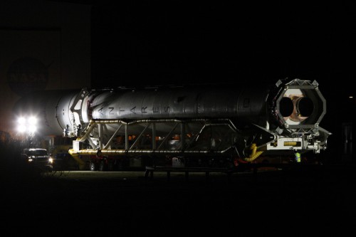 If all goes according to plan, Antares will begin sending Orbital's Cygnus spacecraft on regular supply runs to NASA's International Space Station. Photo Credit" Mark Usciak / AmericaSpace