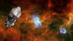 The Herschel Space Observatory has peered into the furthest reaches of the cosmos to reveal key clues about the evolution of early galaxies. Image Credit: ESA