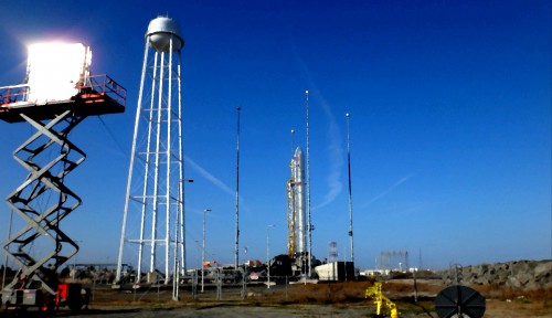 With the addition of Orbital Sciences Corporation Antares rocket to the Wallops Flight Facility manifest, the sleepy center takes center stage in terms of commercial space operations. Photo Credit: Mark Usciak / AmericaSpace