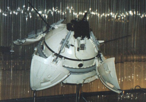 Mars 3 lander model at the Memorial Museum of Cosmonautics in Russia. Photo Credit: NASA