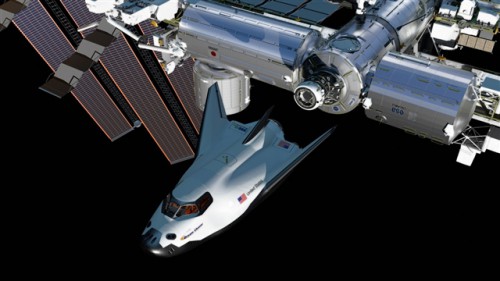 Sierra Nevada Corporation's Dream Chaser space plane is another contender in NASA's CCiCap. Image Credit: Sierra Nevada Corporation