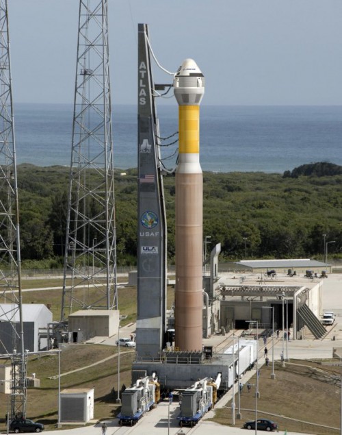 The producers of the adapter is United Launch Alliance, the same organization that produces the launch vehicle that will send the CST-100 to orbit - United Launch Alliance. Image Credit: Boeing