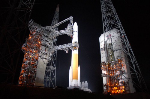 United Launch Alliance is currently planning to launch a Delta IV Medium rocket from Space Launch Complex 37 in Florida. Photo Credit: Jason Rhian / AmericaSpace