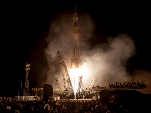 NASA Photograph Bill Ingalls Soyuz Expedition 36 ISS International Space Station posted on AmericaSpace