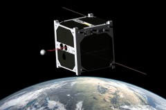 Estonia's first satellite is a tiny CubeSat, known as ESTCube-1. Image Credit: University of Tartu