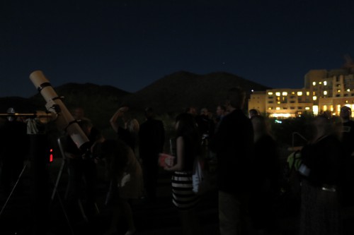 A star party was held during this year's Spacefest. Photo Credit: Mark Usciak / AmericaSpace