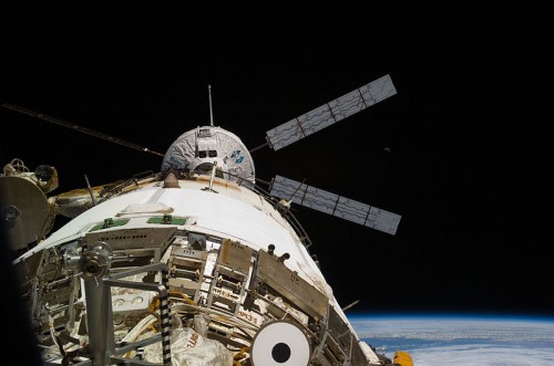 Nine days after leaving Earth in June 2014, ATV-5 will dock with the Zvezda module of the International Space Station. This will be the final ATV mission, ahead of its role in the Orion Program. Photo Credit: NASA 