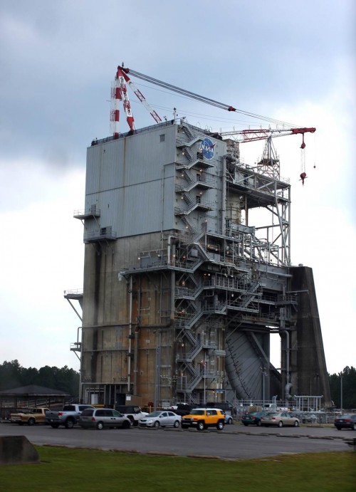 NASA A-1 Test Stand at Stennis Space Center photo credit Jason Rhian AmericaSpace