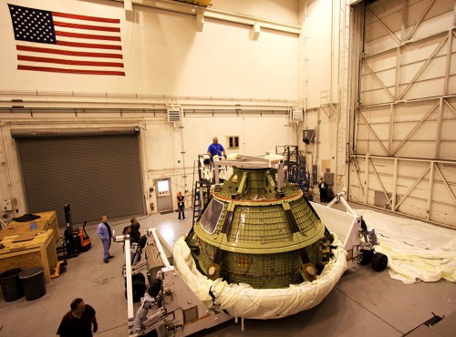 NASA photo of main_orion_ground_test_vehicle-full Photo Credit NASA Jim Grossman posted on AmericaSpace