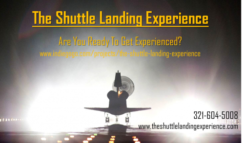 The Shuttle Landing Experience Indiegogo campaing link NASA image posted on AmericaSpace
