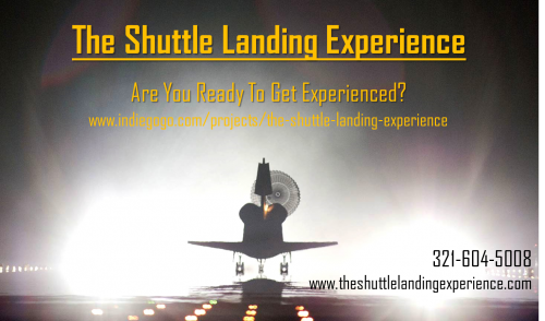 The Shuttle Landing Experience Indiegogo campaing link NASA image posted on AmericaSpace