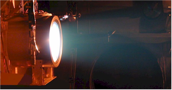 NASA's Evolutionary Xenon Thruster (NEXT) has completed 48,000 hours - or 5.5 years - of operation, marking the longest duration of any space propulsion test in history. Photo Credit: NASA/Astronautix.com