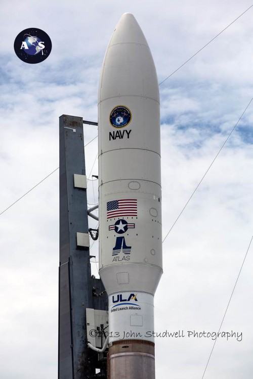 MUOS 2 United Launch Alliance Atlas V Cape Canaveral Air Force Station ULA photo credit John Studwell AmericaSpace