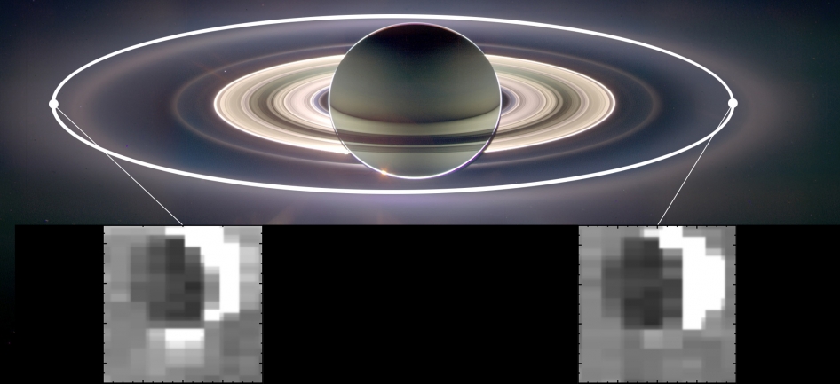 NASA JPL Cassini image Saturn Enceladus posted on AmericaSpace
